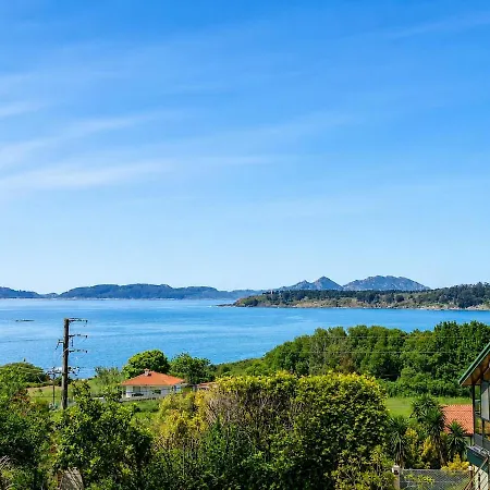 Casa de Férias En Nerga - 150 M Playa Barbacoa Vistas Cies Hio